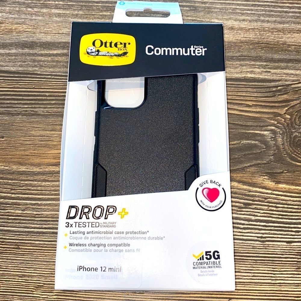📀 Otterbox Commuter Series Case iPhone 2020 Small (iPhone 12 Mini) - Black NEW